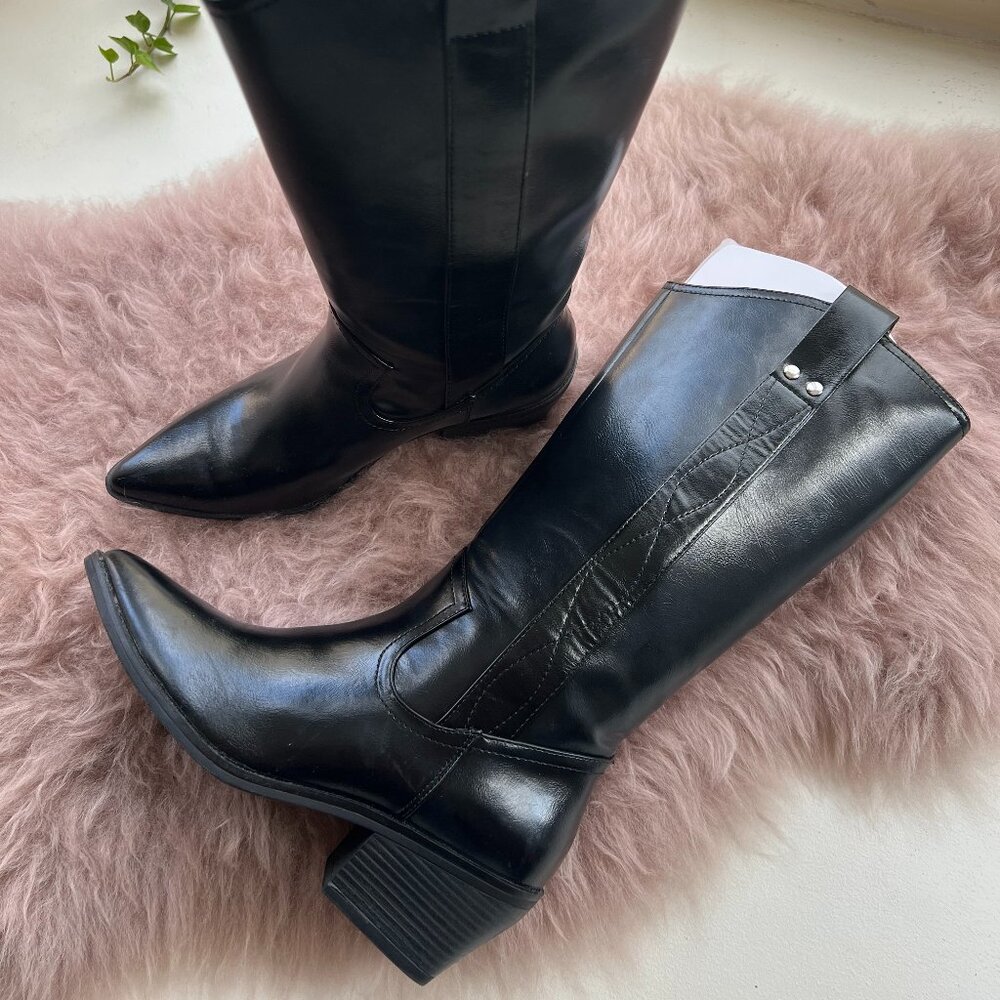 CALL IT SPRING Women's Black Western Boot Size 8 (US) Joelene Boot